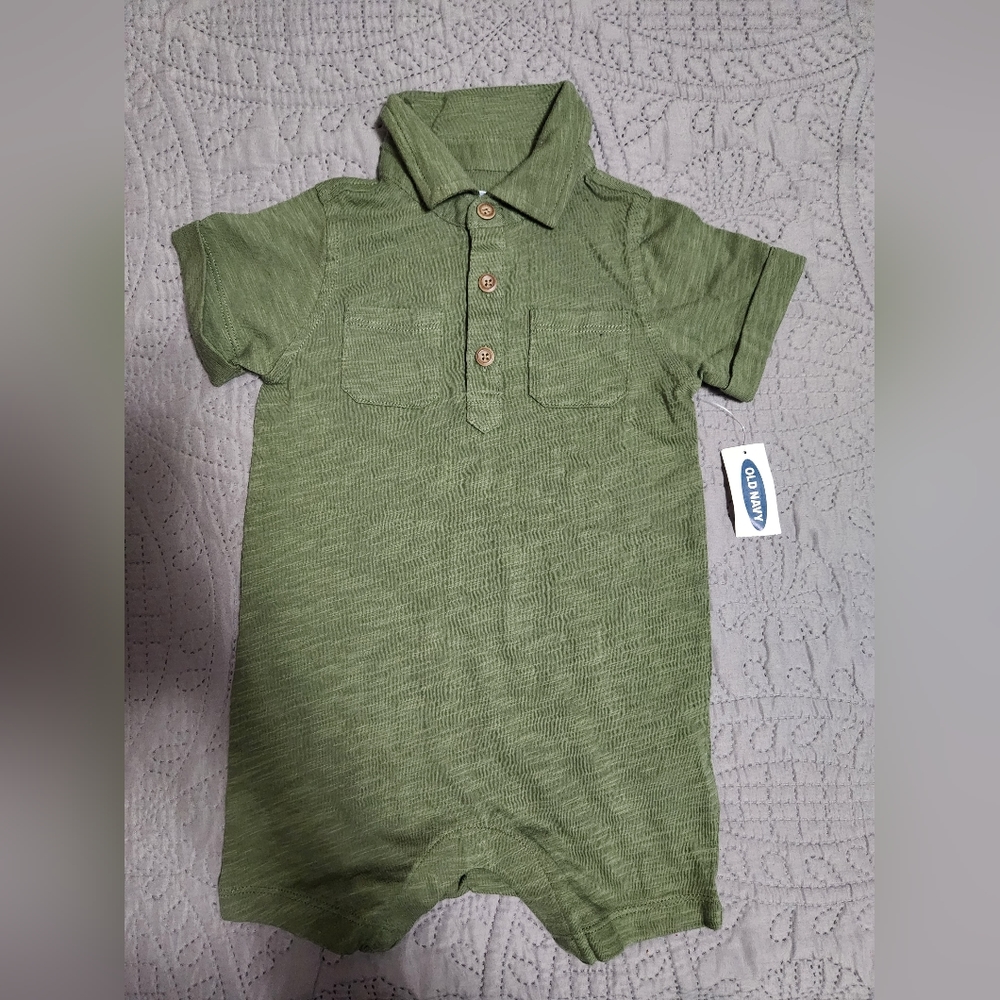 NWT Old Navy baby boy romper